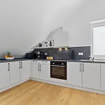 Design-apartments In Lage - Familienfreundlich - Kueche - Parkplaetze - Fahrradstellplaetze - Streaming バート・クロイツナハ