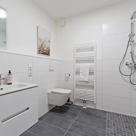 Apartmán Design-apartments In Lage - Familienfreundlich - Kueche - Parkplaetze - Fahrradstellplaetze - Streaming *