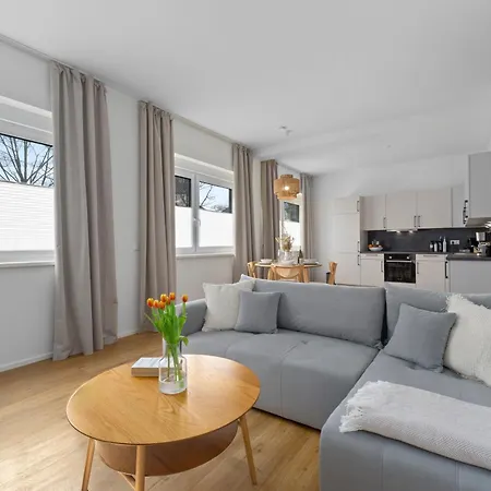 Apartmán Design-apartments In Lage - Familienfreundlich - Kueche - Parkplaetze - Fahrradstellplaetze - Streaming