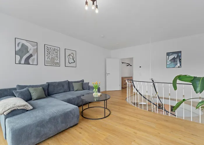 아파트 Design-apartments In Lage - Familienfreundlich - Kueche - Parkplaetze - Fahrradstellplaetze - Streaming