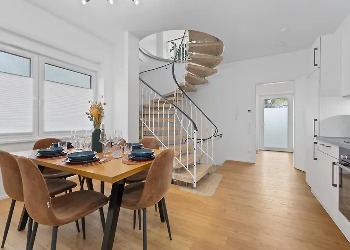 Design-apartments In Lage - Familienfreundlich - Kueche - Parkplaetze - Fahrradstellplaetze - Streaming 아파트 *