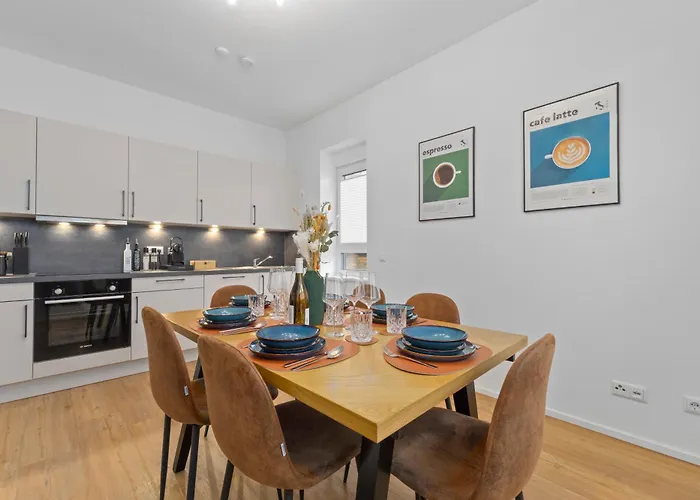 Design-apartments In Lage - Familienfreundlich - Kueche - Parkplaetze - Fahrradstellplaetze - Streaming