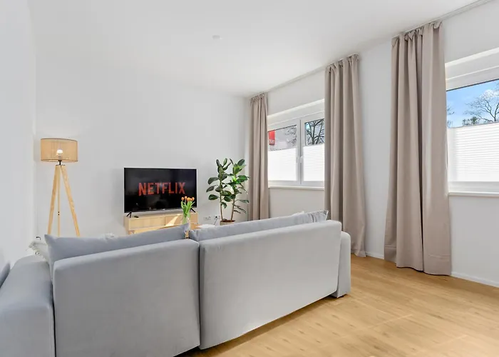 Design-apartments In Lage - Familienfreundlich - Kueche - Parkplaetze - Fahrradstellplaetze - Streaming *