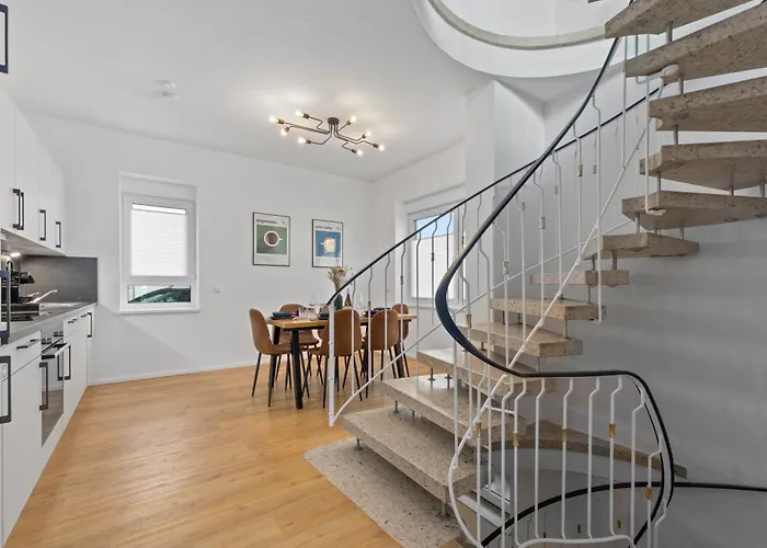 Design-apartments In Lage - Familienfreundlich - Kueche - Parkplaetze - Fahrradstellplaetze - Streaming Appartement *